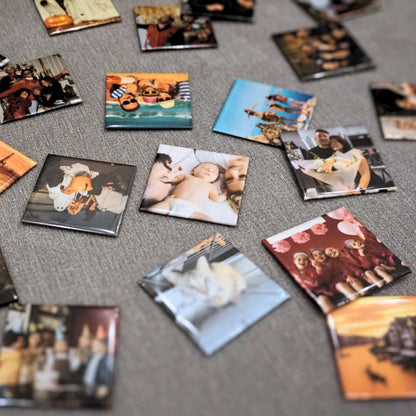 Square Magnets (2.5"x2.5") - Set of 9